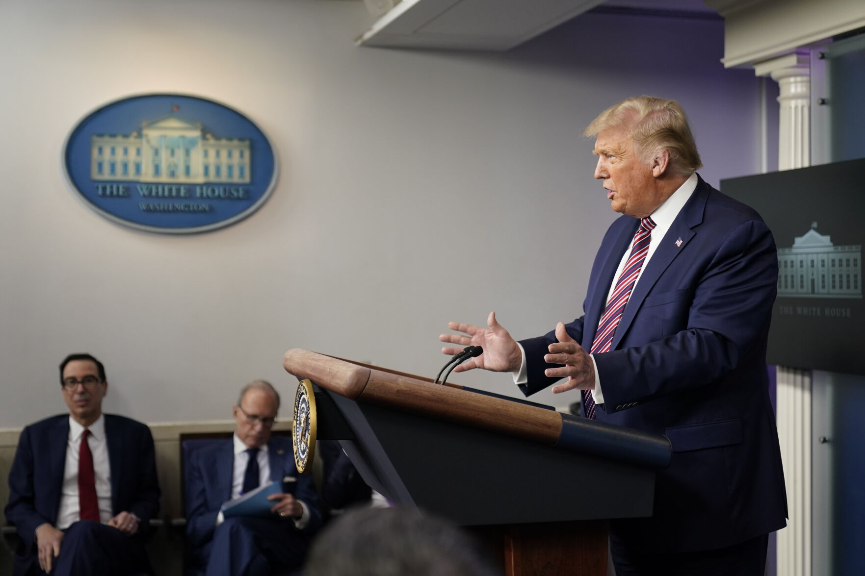 Virus Outbreak Trump
